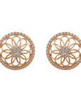 Round Diamond Earrings