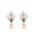 2 in 1 Diamond Jhumka Earrings