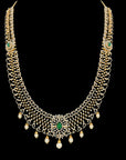 3-in-1 Emerald/Ruby and Diamond Necklace