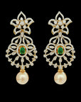 3 in 1 Diamond Chanbali Earrings