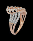 Gold and Diamond Kiritam Ring