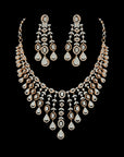 EVVS Diamond Choker and Earrings Set