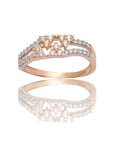 Split Shank Diamond Ring