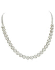 Solitaire Diamond Necklace With Halo