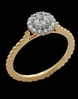 Fashionable and Smart Looking Diamond Ring 17154