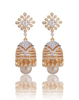 Diamond Jhumka Earrings