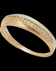 South Indian Style Gold and Diamond Veli Ungaram/Ring