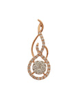 Spiral Shaped Earrings And Pendant Set