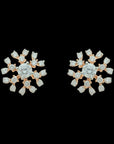 Floral  Diamond Earrings