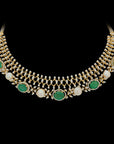 3 in 1 Emerald Diamond Necklace