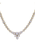 Elegant Diamond Necklace 17318