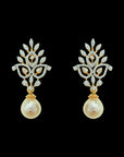 Detachable Chandbali Diamond Earrings