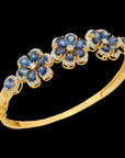 Bracelet with Sapphire Blue Gemstones