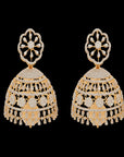 Gold and Diamond (Mini Jhumki) Earrings