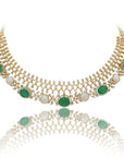 3 in 1 Emerald Diamond Necklace