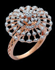 Beautifully Designed Diamond Ring 17159