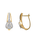 Diamond Hoop Earrings