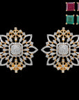 Cevigopulu (Earrings) made of Gold  Diamond