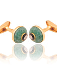 Emerald Diamond Cufflinks