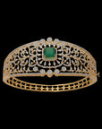 Openable Natural Emerald/Ruby and Diamond Bracelet