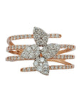 Alluring And Well-cut Diamond Ring 17218