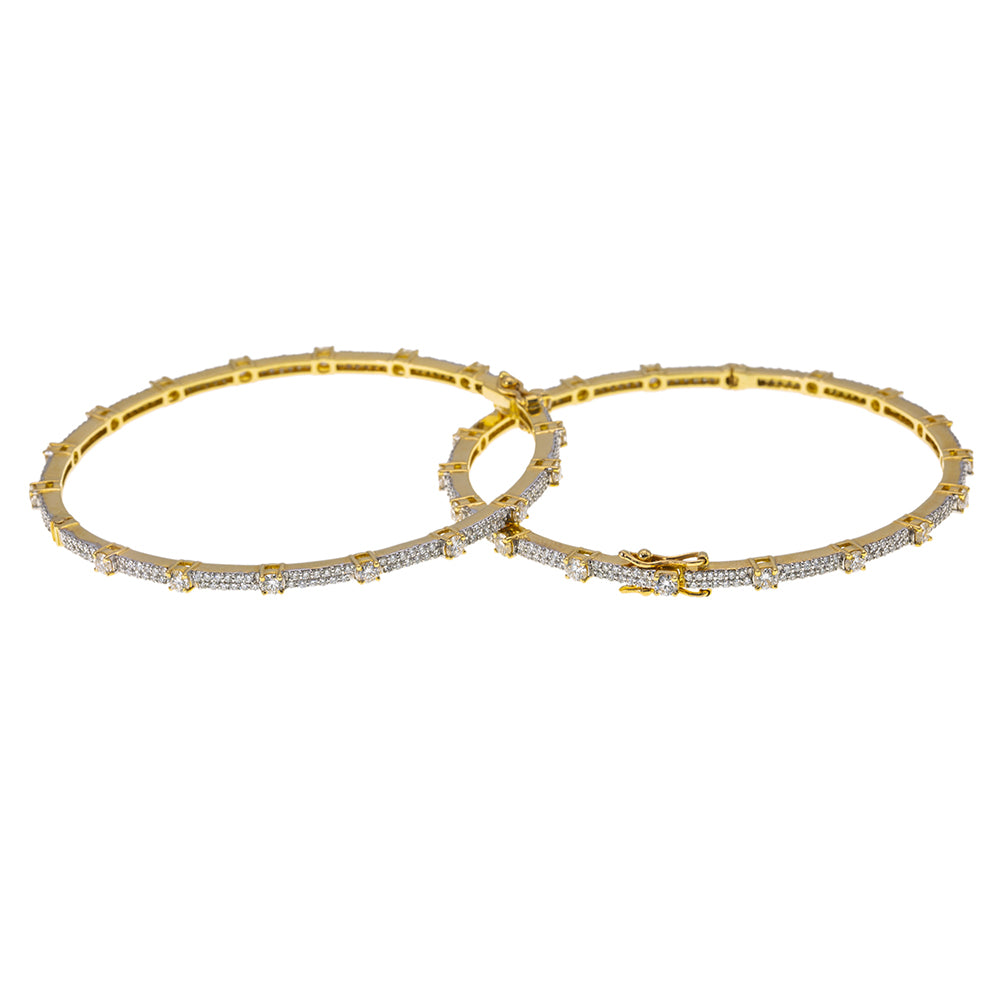 Diamond Bangles