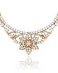 Floral Diamond Mangalsutra Pendant