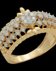 Gold and Diamond Ring or