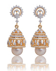 Diamond Jhumka Earrings