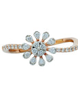 Exceptionally Splendid Design on Diamond Ring 17155