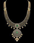 3-in-1 Emerald/Ruby and Diamond Necklace