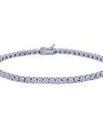 White Gold Tennis Bracelet