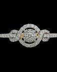 Fashionably Designed Diamond Ring 17148