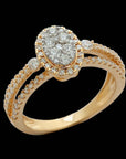 Stylish Diamond Ring 17151