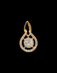 Oval Diamond Pendant