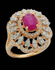 Mesmerising Design on Diamond Ring 17174