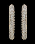 Hoop Diamond Earrings