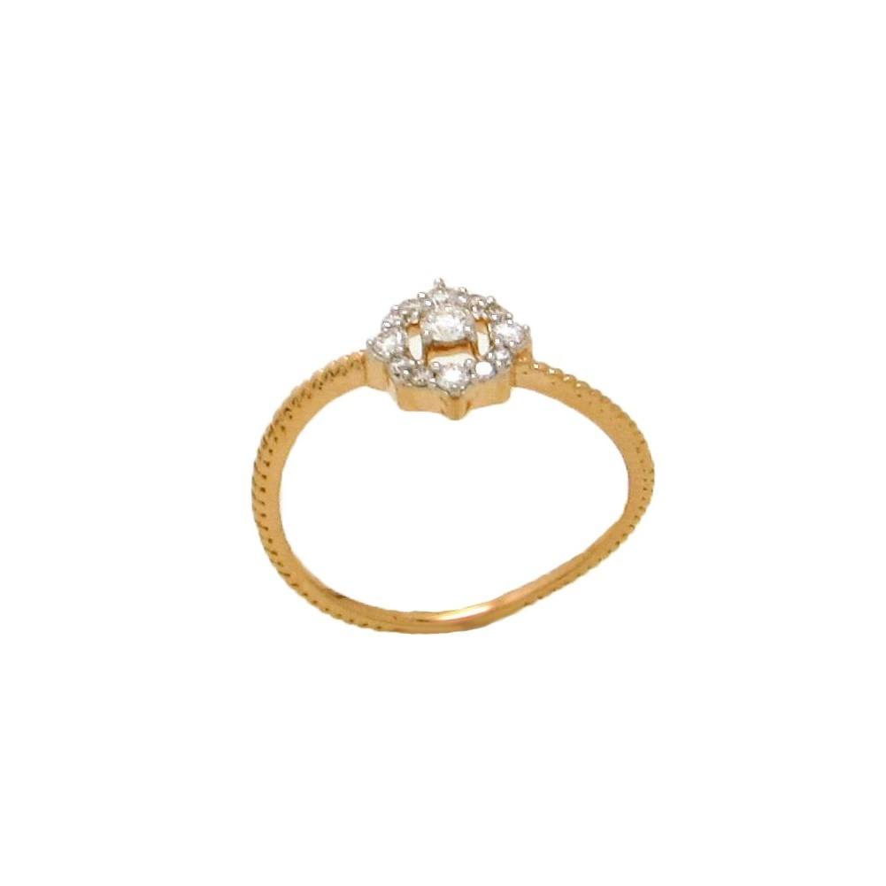 Classic Floral Diamond Ring