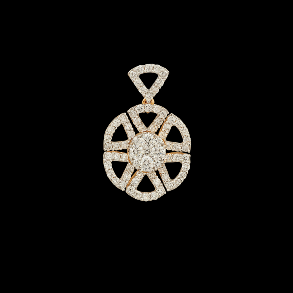 Round Diamond Pendant