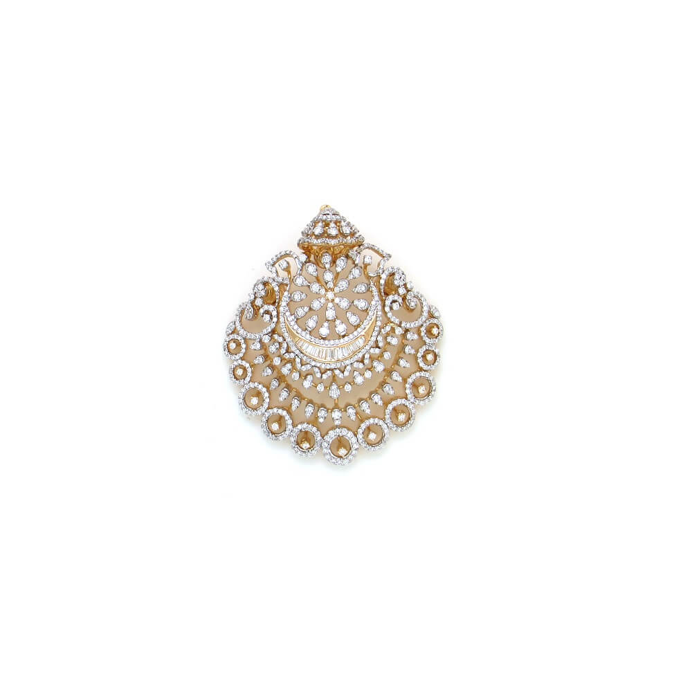 Multi-way  Diamond Necklace Earrings Set